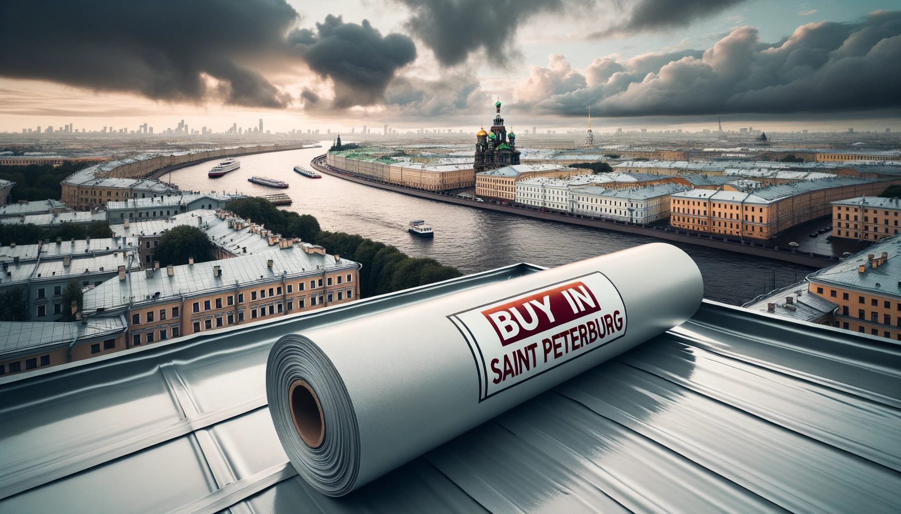 гидроизоляционная мембрана для кровли купить в СПб